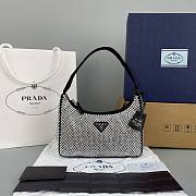 Forubags Re-Nylon Re-Edition 2000 Diamond Black Mini - 1NE515  – 22x12x6cm - 1