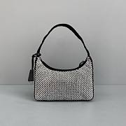 Forubags Re-Nylon Re-Edition 2000 Diamond Black Mini - 1NE515  – 22x12x6cm - 5