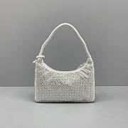 Forubags Re-Nylon Re-Edition 2000 Diamond White Mini - 1NE515  – 22x12x6cm - 4