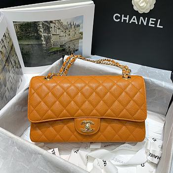 Forubags Chanel Classic Double Flap Bag Orange - 25cm