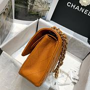 Forubags Chanel Classic Double Flap Bag Orange - 25cm - 3