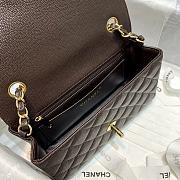 Forubags Chanel Classic Double Flap Bag Brown - 20cm - 5