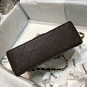 Forubags Chanel Classic Double Flap Bag Brown - 20cm - 4