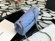 Forubags Chanel Classic Double Flap Blue Mini Bag - 16cm - 5