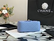 Forubags Chanel Classic Double Flap Blue Mini Bag - 16cm - 2