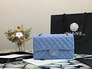 Forubags Chanel Classic Double Flap Blue Large Bag - 25cm - 1