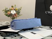 Forubags Chanel Classic Double Flap Blue Large Bag - 25cm - 4