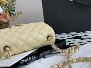 Forubags Chanel Classic Double Flap Creme Mini Bag - 16cm - 2