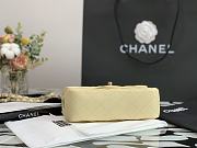 Forubags Chanel Classic Double Flap Creme Medium Bag - 20cm - 2