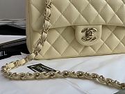Forubags Chanel Classic Double Flap Creme Medium Bag - 20cm - 6