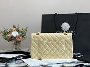 Forubags Classic Double Flap Creme Large Bag - 25cm - 3