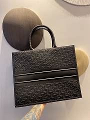 Forubags Christian Dior| Book Tote Black Dior Oblique Embossed Calfskin - M1286Z  - 41.5 x 32 x 5 - 5