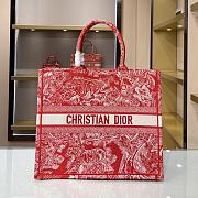 Forubags Christian Dior Book Tote Small Raspberry - M1296ZR - 41.5x34.5x16cm - 1