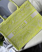 Forubags Christian Dior Book Tote Small Lime - M1296ZR - 36.5x28x14cm - 6