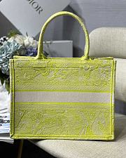 Forubags Christian Dior Book Tote Small Lime - M1296ZR - 36.5x28x14cm - 4
