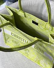 Forubags Christian Dior Book Tote Small Lime - M1296ZR - 36.5x28x14cm - 3
