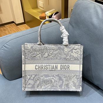 Forubags Dior Tote Book Reverse Gray - 36cm