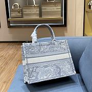 Forubags Dior Tote Book Reverse Gray - 36cm - 4