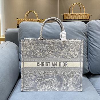 Kitlife Dior Tote Book Reverse Gray - 41cm