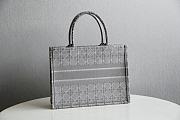 Forubags Christian Dior Tote Book Gray 1286 - 36.5x28x17.5cm - 4