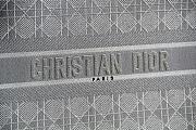 Forubags Christian Dior Tote Book Gray 1286 - 36.5x28x17.5cm - 6