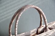 Forubags Christian Dior Tote Book Pink 1286 - 36.5x28x17.5cm - 6