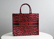 Forubags Christian Dior Tote Book Mizza Red - 1286 - 41cm - 1