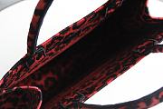 Forubags Christian Dior Tote Book Mizza Red - 1286 - 36cm - 6