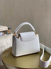 Forubags LV Capucines Mini Bag Taurillon White - M56848 - 21.0 x 14.0 x 8.0cm - 4