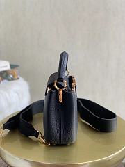 Forubags LV Capucines Mini Bag Taurillon Black - M56848 - 21.0 x 14.0 x 8.0cm - 2
