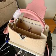 Forubags LV Capucines BB Taurillon Beige/Pink - M55910 - 27.0 x 21.0 x 10.0 cm - 6