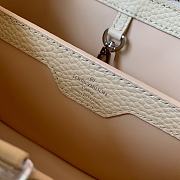 Forubags LV Capucines BB Taurillon Beige/Pink - M55910 - 27.0 x 21.0 x 10.0 cm - 5