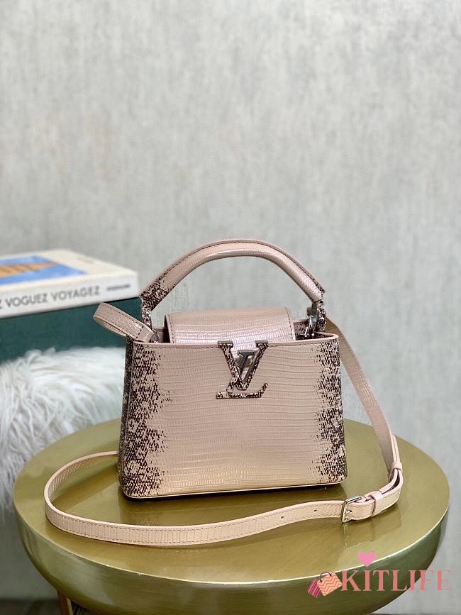 Forubags Louis Vuitton Capucines BB Apricot - M48865 – Size 21x14x8cm - 1