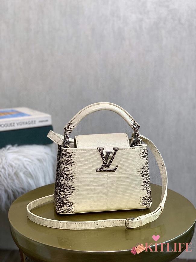 Forubags Louis Vuitton Capucines BB Yellow - M48865 – Size 21x14x8cm - 1