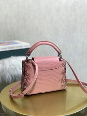 Forubags Louis Vuitton Capucines BB Pink - M48865 – Size 21x14x8cm - 3