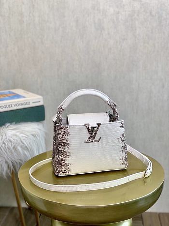 Forubags Louis Vuitton Capucines BB White - M48865 – Size 21x14x8cm