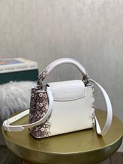 Forubags Louis Vuitton Capucines BB White - M48865 – Size 21x14x8cm - 3