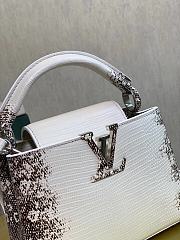 Forubags Louis Vuitton Capucines BB White - M48865 – Size 21x14x8cm - 6