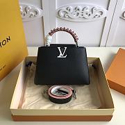 Forubags Louis Vuitton Capucines BB Taurillon Leather Black - M56408 – Size 27.0 x 18.0 x 9.0 cm - 6