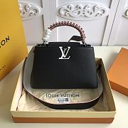 Forubags Louis Vuitton Capucines BB Taurillon Leather Black - M56408 – 31 x 21x 11cm - 1
