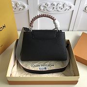Forubags Louis Vuitton Capucines BB Taurillon Leather Black - M56408 – 31 x 21x 11cm - 6