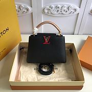 Forubags Louis Vuitton Capucines BB Taurillon Leather Black - M56409 – 27 x 18x 9cm - 4