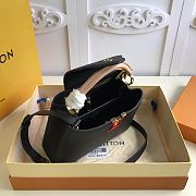 Forubags Louis Vuitton Capucines BB Taurillon Leather Black - M56409 – 27 x 18x 9cm - 5