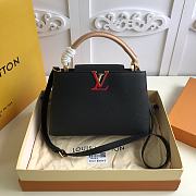 Forubags Louis Vuitton Capucines BB Taurillon Leather Black - M56409 – 31.5 x 20.0 x 11.0 cm - 1