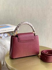 Forubags Louis Vuitton Capucines Mini Taurillon Leather  - N95509 – 21x14x8cm - 2