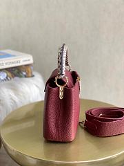 Forubags Louis Vuitton Capucines Mini Taurillon Leather  - N95509 – 21x14x8cm - 3