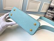 Forubags Louis Vuitton Capucines Nile Snake Skin Blue Mini - M96467 – 21x14x8cm - 6