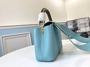 Forubags Louis Vuitton Capucines Nile Snake Skin Blue Mini - M96467 – 21x14x8cm - 5