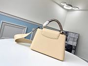 Forubags Louis Vuitton Capucines Nile Snake Skin Beige - M96467 – 27x18x9cm - 3