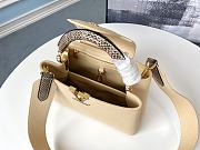 Forubags Louis Vuitton Capucines Nile Snake Skin Beige - M96467 – 27x18x9cm - 5